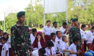 IMG-20200120-WA0040 Anak-Anak Disabilitas Bersama Satgas Yonif 755 Kostrad gelar Upacara Bendera Pertama Kali di Mimika