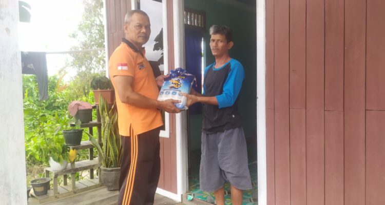 Paket Bantuan Pangan Polres Kutai Kartanegara