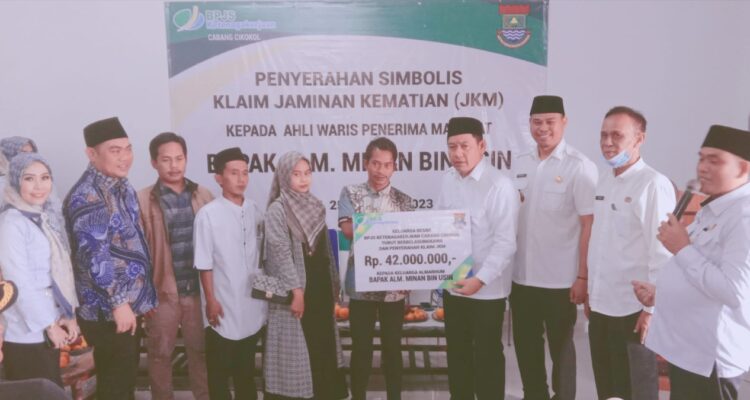 BPJS serahkan Santunan