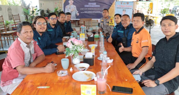 jumat curhat polres kukar dengan awak media
