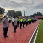 Wakapolres Kutai Kartanegara Pimpin Apel Pagi
