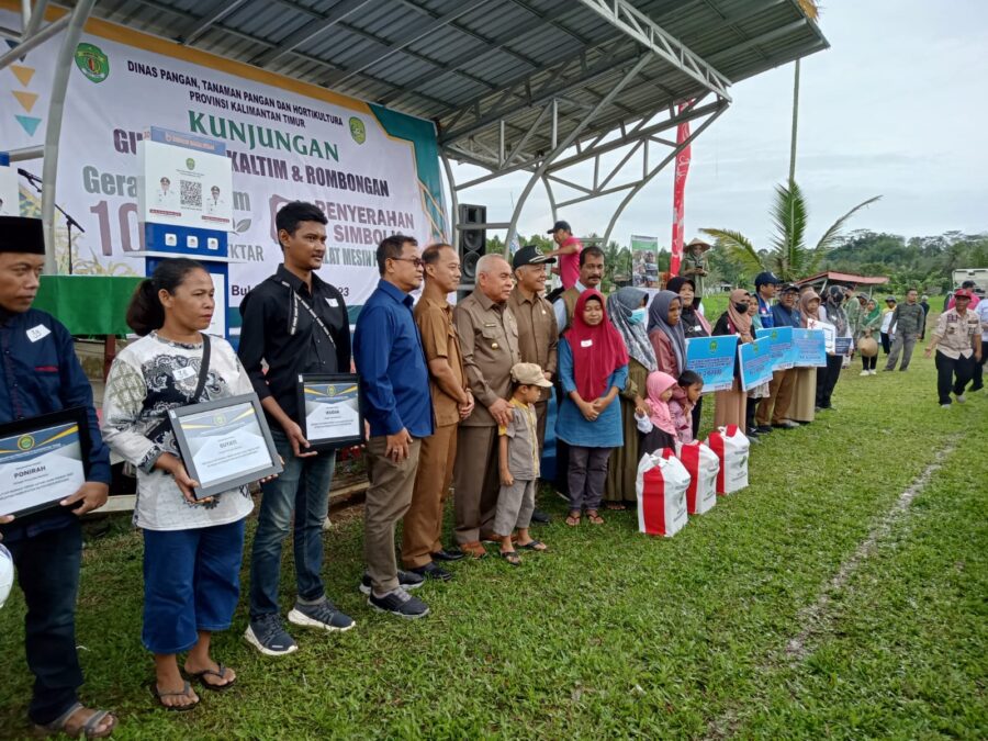 Kunjungan Kerja Gubernur Kaltim untuk Mendorong Gerakan Tanam 1000 Hektar dan Mengatasi Dampak Badai El Nino di Kukar