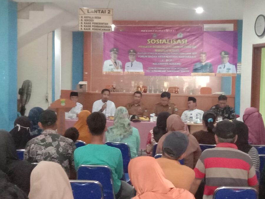 Sosialisasi Program Bedah Rumah