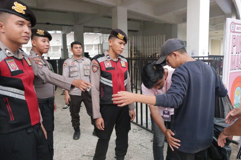 Pengamanan Kukar Land Festival 202